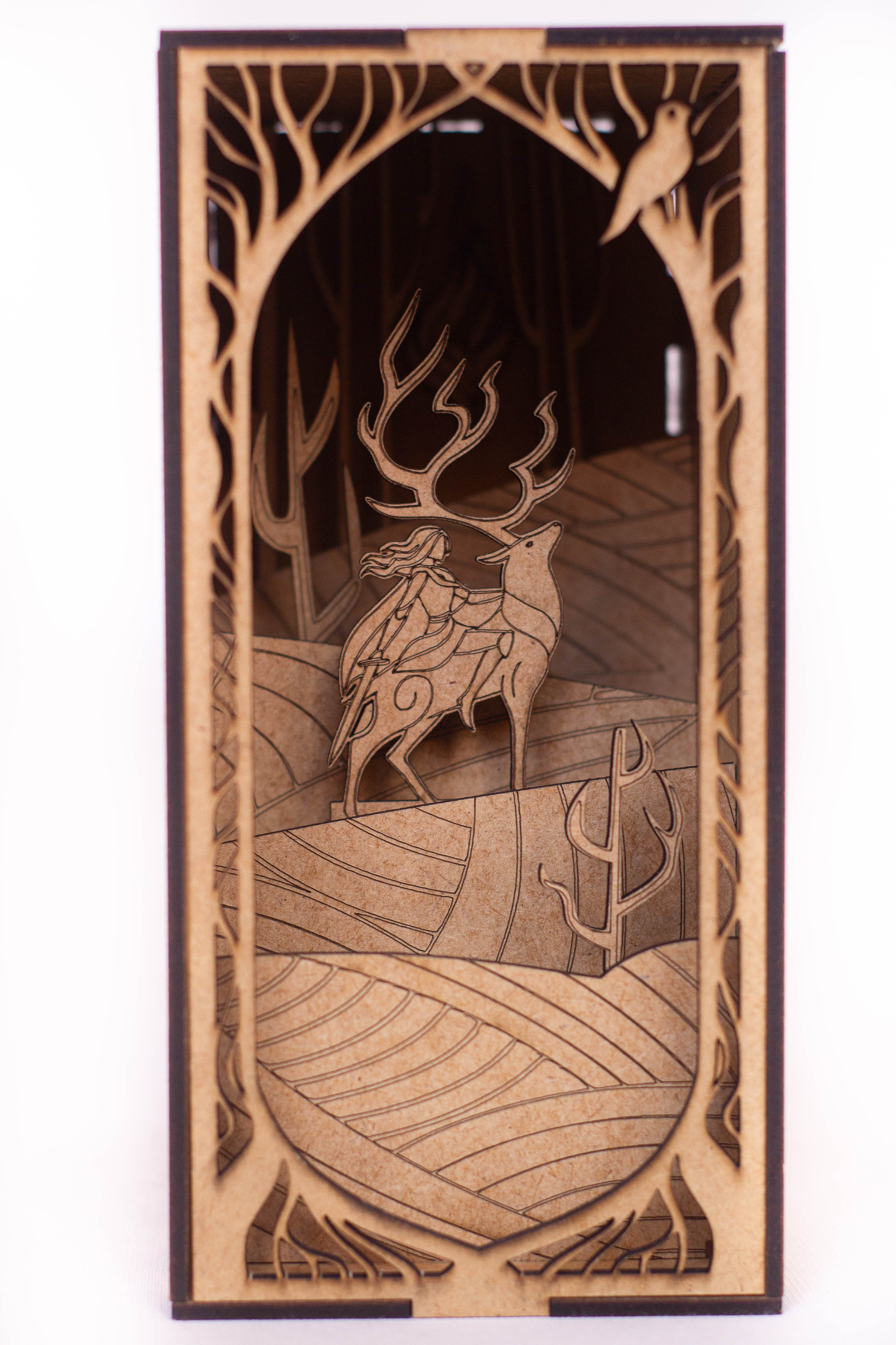 Book Nook Throne of Glass